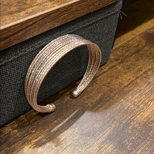 Trendy Gold-Toned Women's Bracelet